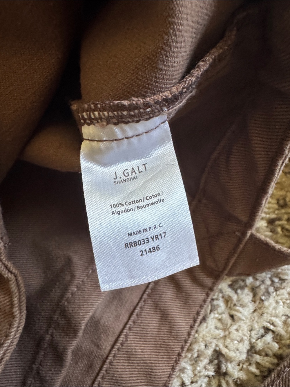 Brandy Melville Brown Tote Bag - Picture 3 of 3